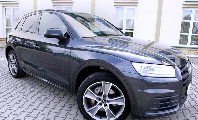 Audi Q5 cena 139999 przebieg: 88000, rok produkcji 2018 z Brusy małe 407